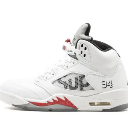 Supreme x Jordan5 Retro White - C