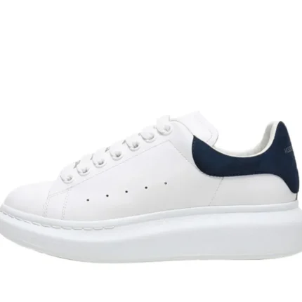 Alexander McQueen Sneaker Deep Dlue Velvet - C
