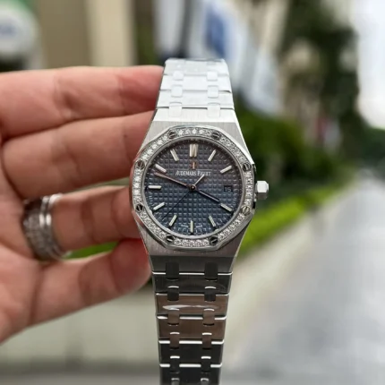Audemars Piguet Royal Oak Bezel Diamonds Best Replica Women's 34mm - C