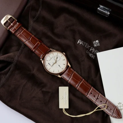 Jaeger Lecoultre Replica Watch Master Ultra Thin Brown Color ZF Factory 39mm - C