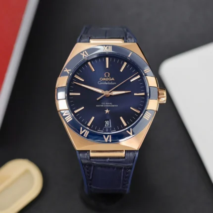 Omega Constellation Blue Best Replica Watch VS Factory 41mm - C