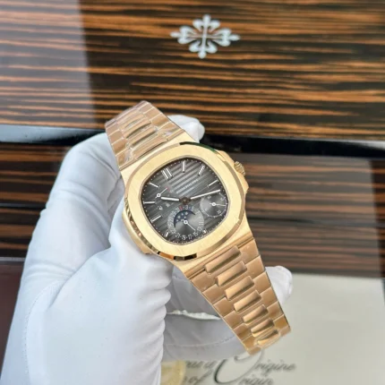 Patek Philippe Nautilus 5712R Best Replica Watch Gray Dial PPF Factory 40mm - C