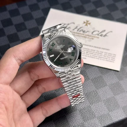 Rolex Replica Watches Datejust 126334 Wimbledon Dial VSF 41mm - C