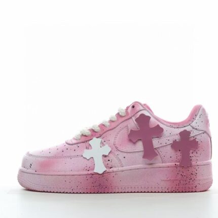Pink Chrome Hearts Air Force 1 - C